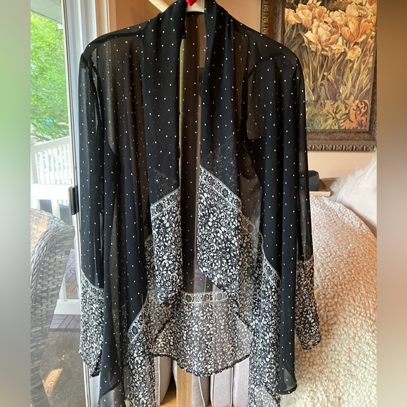 Windsor semi sheer open wrap M - Picture 4 of 6